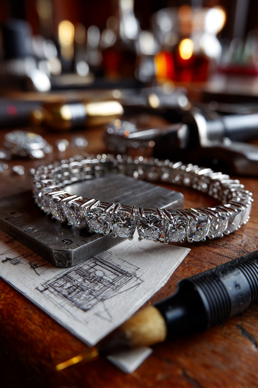 Custom Diamond Bracelet — Your Story, Your Sparkle