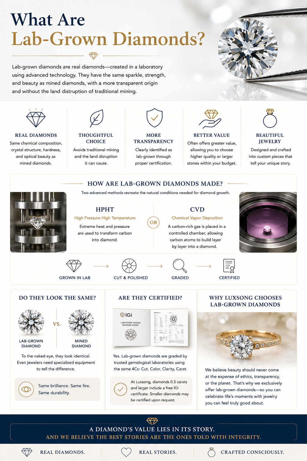 What Are Lab-Grown Diamonds?