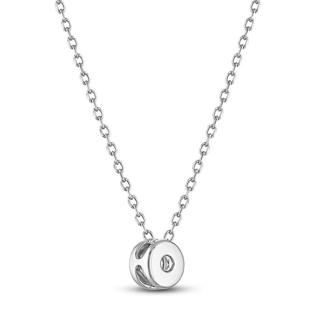 Certified Diamond Solitaire Necklace