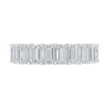 Lab-Grown Emerald Cut Diamond Eternity Band