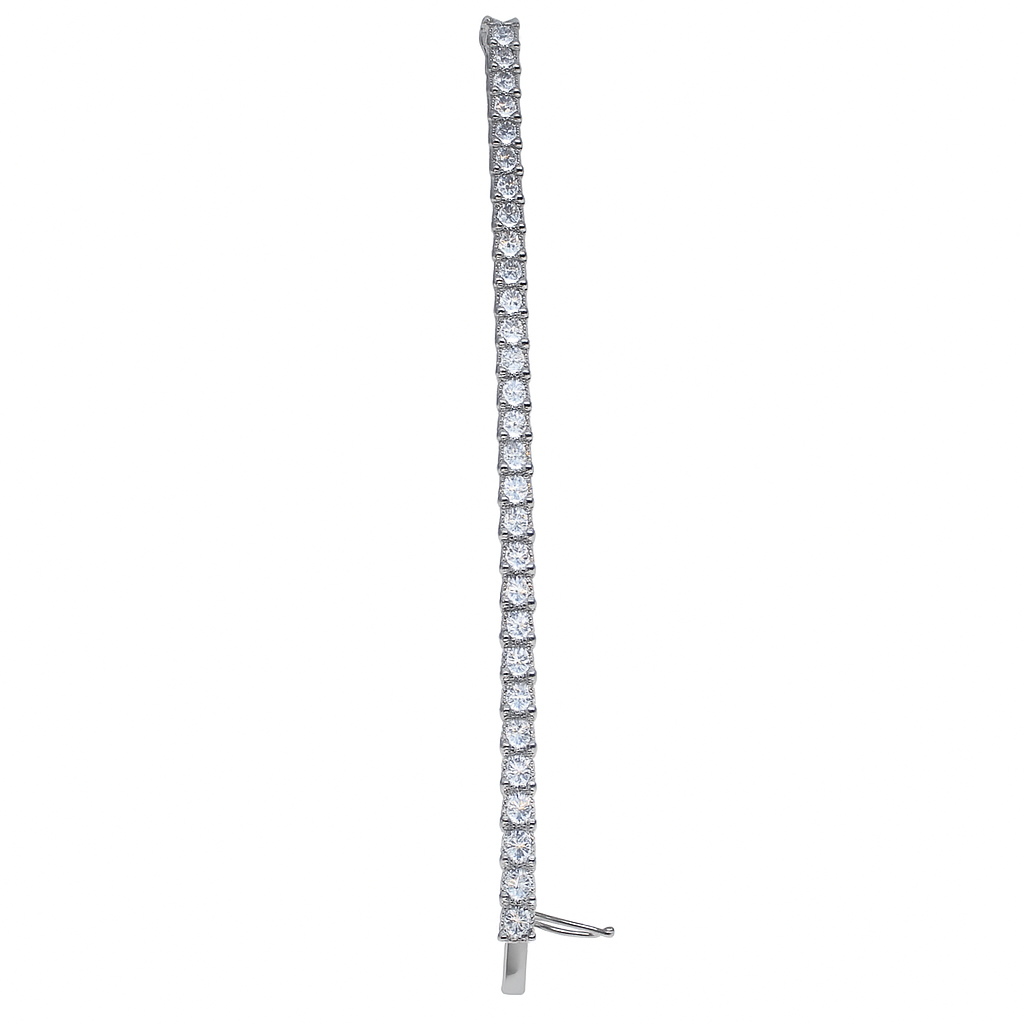 Lab-Grown Diamond Tennis Bracelet