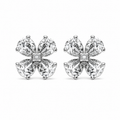 Petralis Pear-Shaped Lab Diamond Earrings
