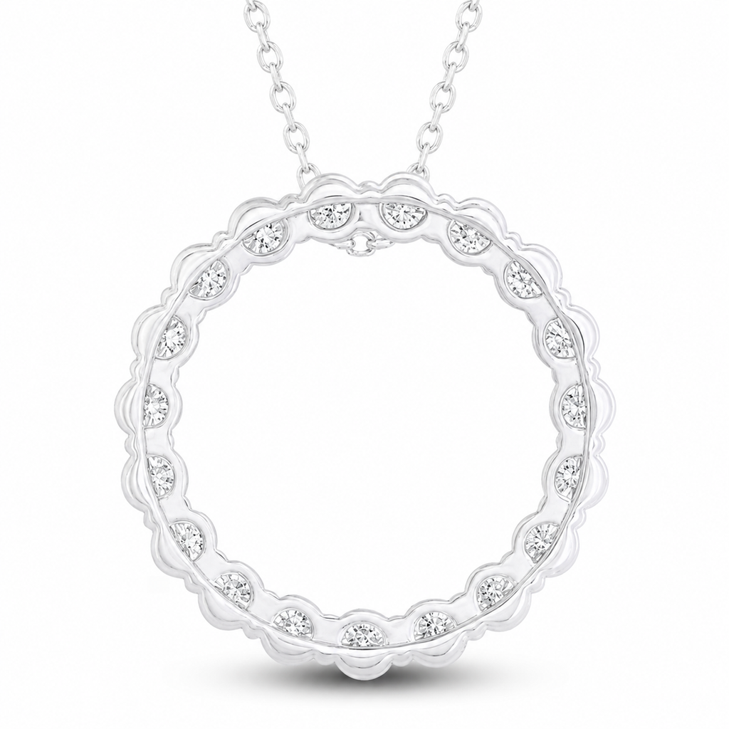 Eternity Lab-Grown Diamond Circle Necklace