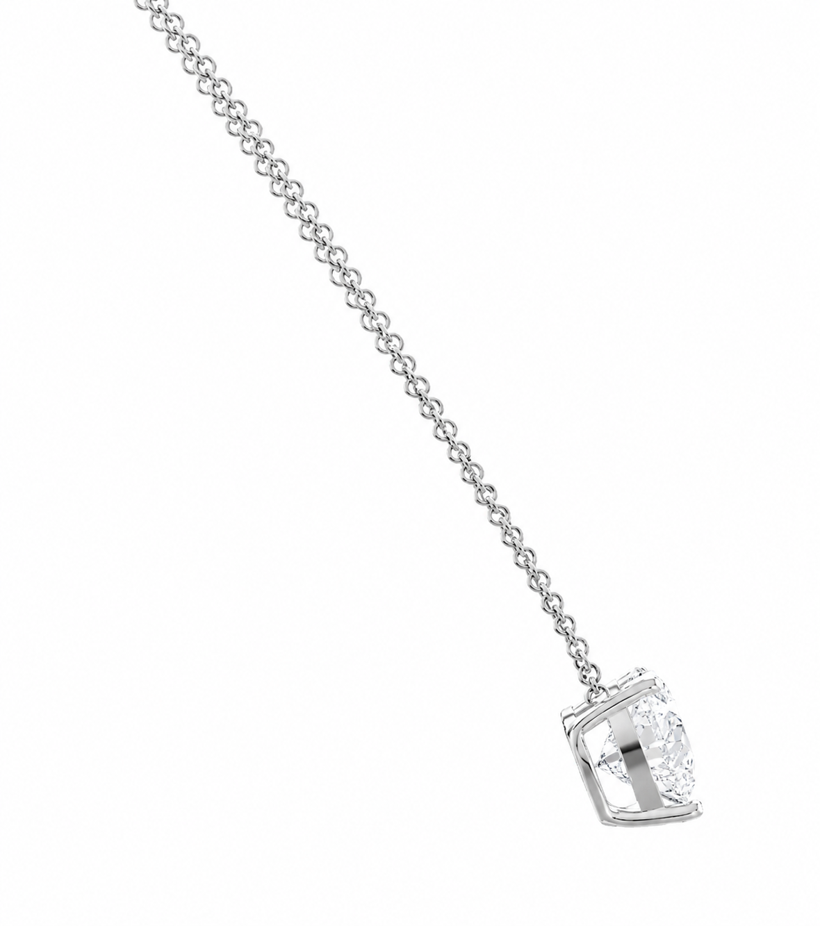Heart Shape Diamond Pendant