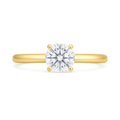 Four-Prong Lab-Grown Diamond Ring