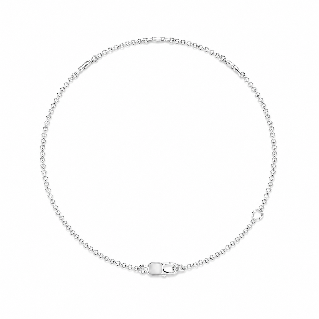 Heart Embrace Lab Diamond Three-Station Bracelet
