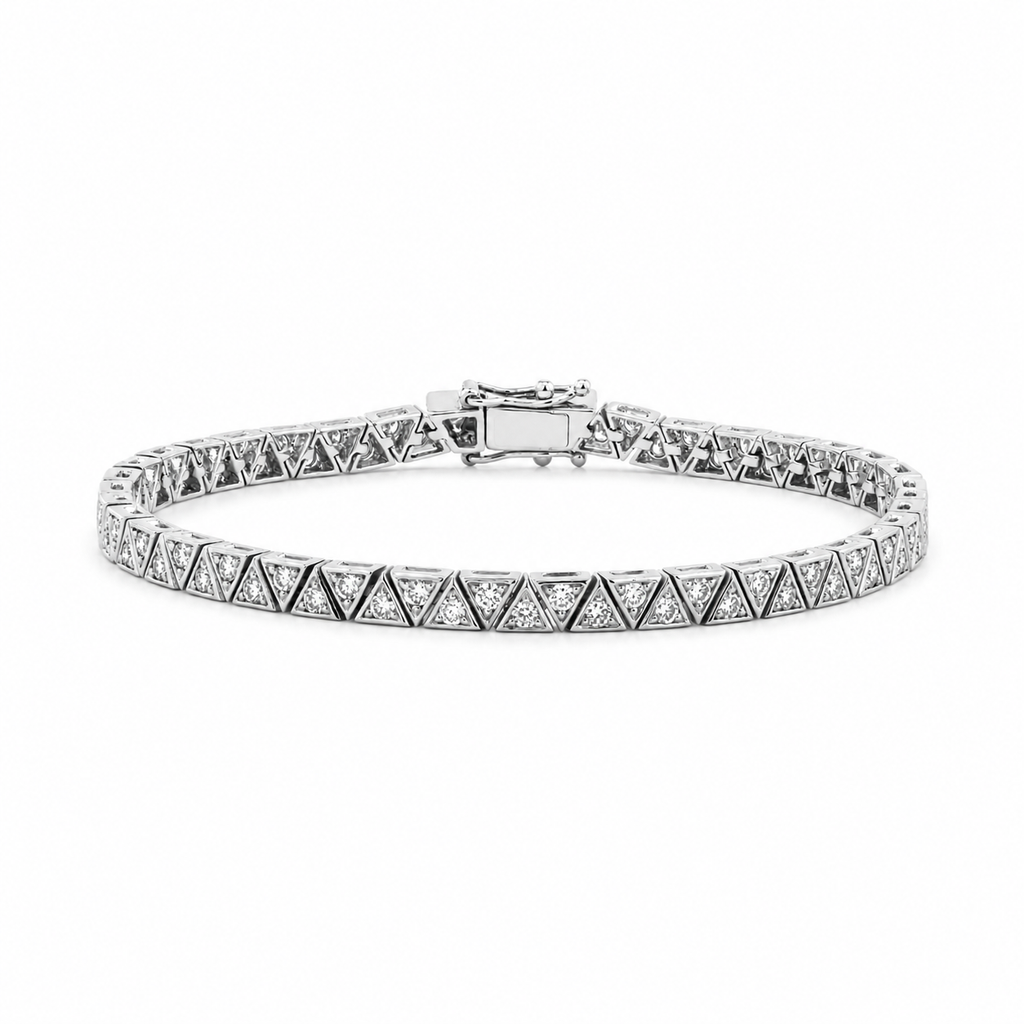 Patra Diamond Tennis Bracelet  7"