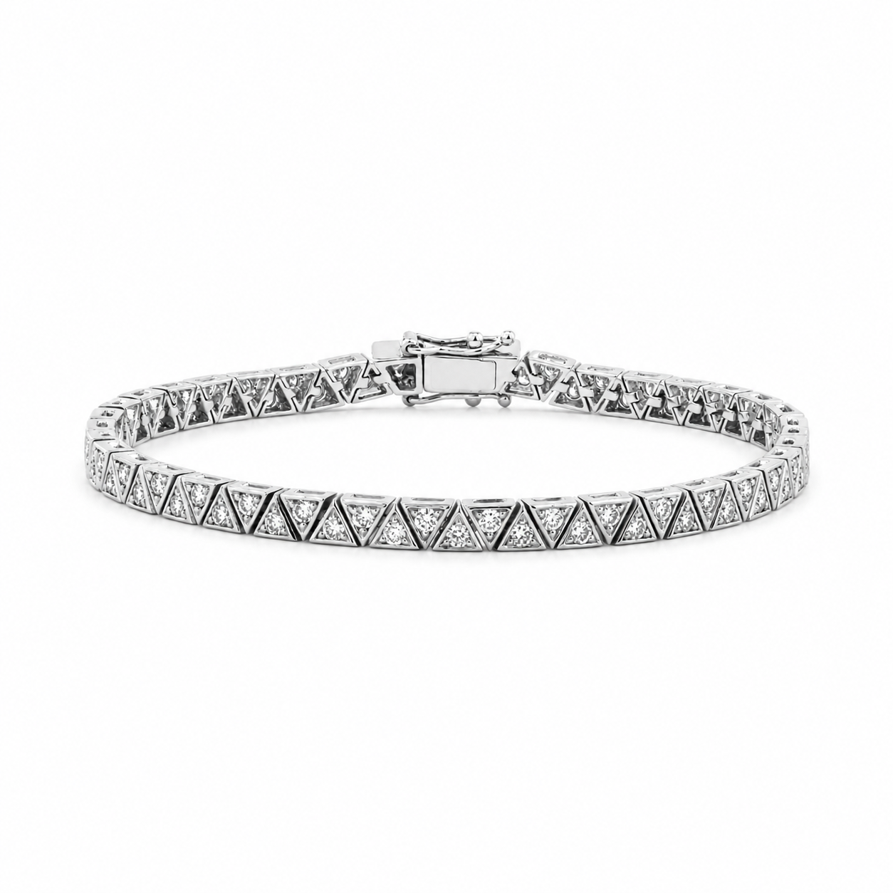 Patra Diamond Tennis Bracelet  7"