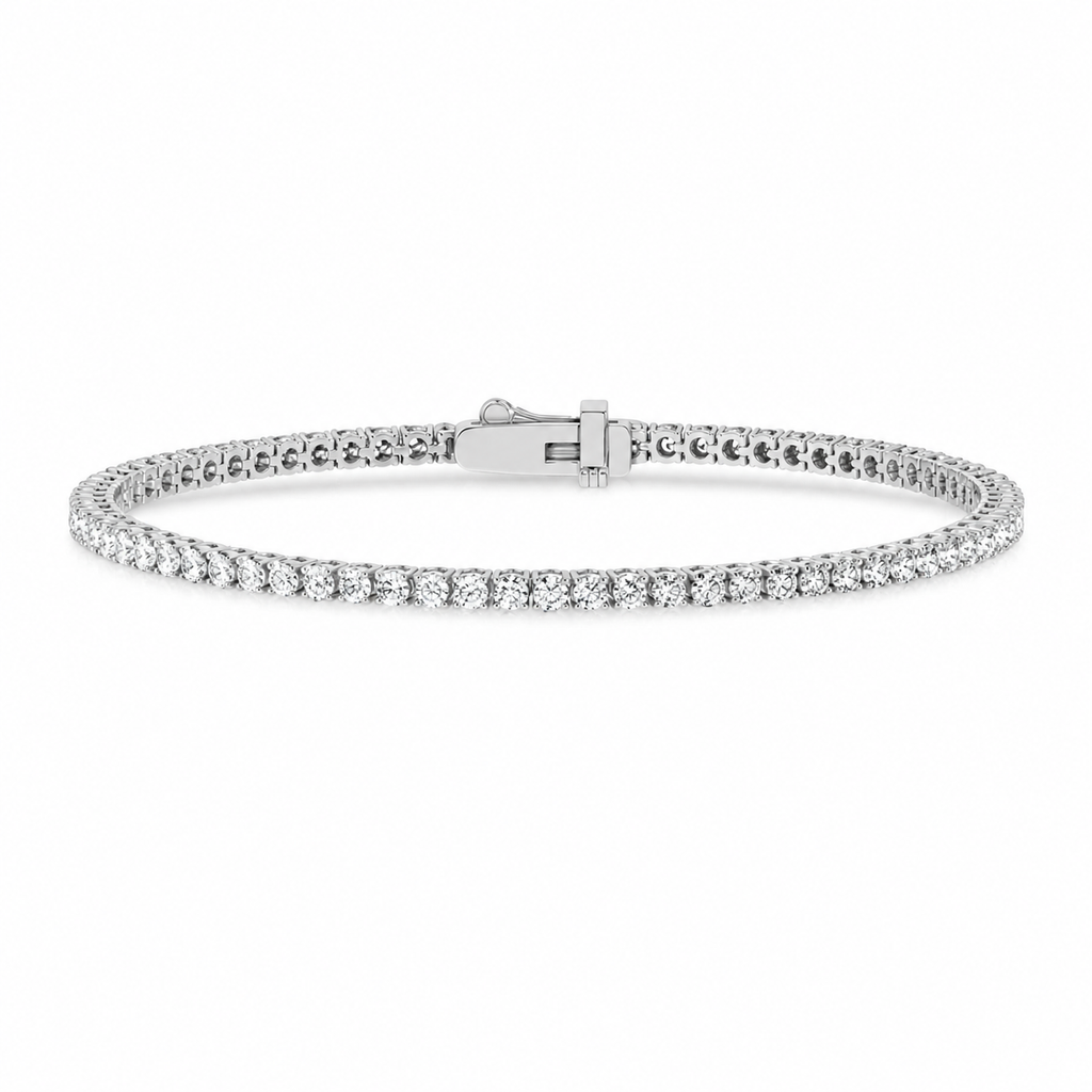 Lab Diamond Tennis Bracelet