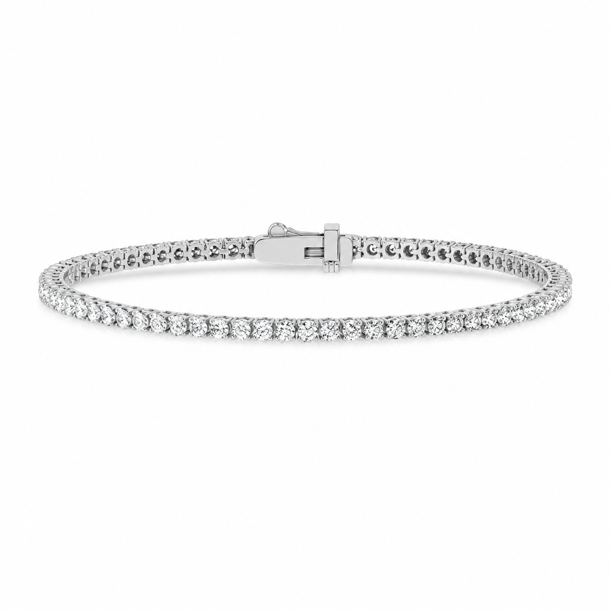 Lab Diamond Tennis Bracelet