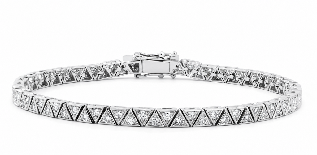 Patra Diamond Tennis Bracelet  7.25"